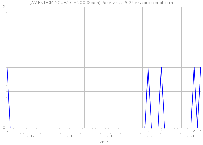 JAVIER DOMINGUEZ BLANCO (Spain) Page visits 2024 