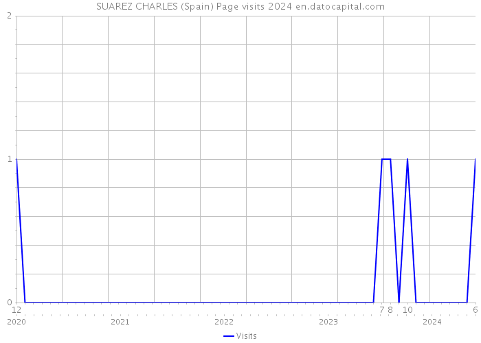 SUAREZ CHARLES (Spain) Page visits 2024 