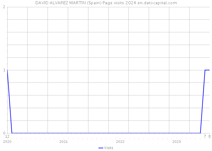 DAVID ALVAREZ MARTIN (Spain) Page visits 2024 