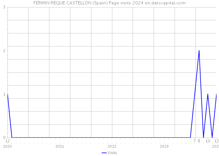 FERMIN REQUE CASTELLON (Spain) Page visits 2024 