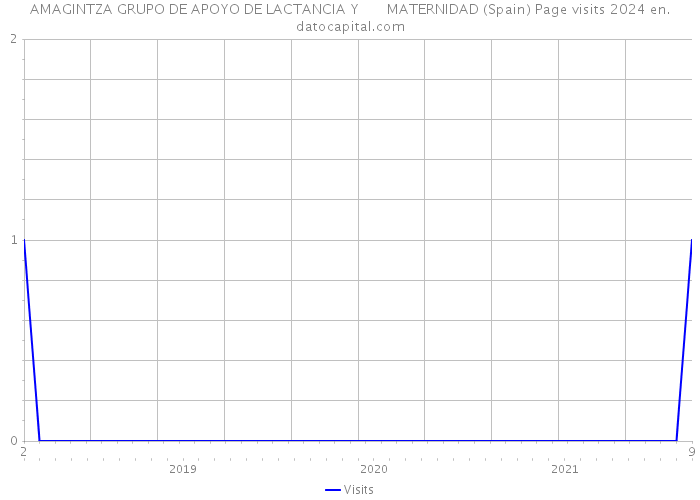 AMAGINTZA GRUPO DE APOYO DE LACTANCIA Y MATERNIDAD (Spain) Page visits 2024 