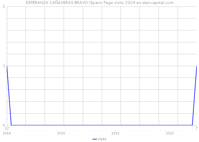 ESPERANZA CAÑAVERAS BRAVO (Spain) Page visits 2024 