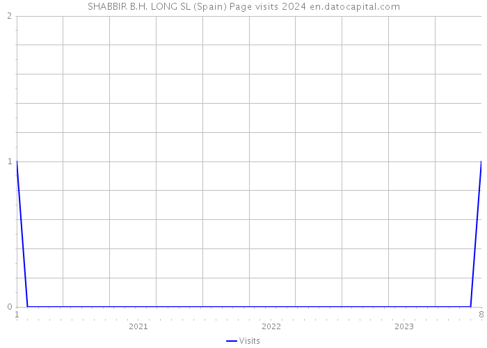 SHABBIR B.H. LONG SL (Spain) Page visits 2024 