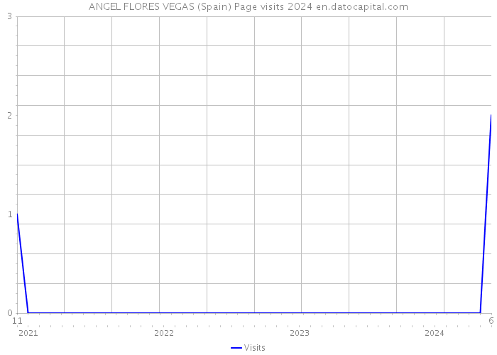 ANGEL FLORES VEGAS (Spain) Page visits 2024 