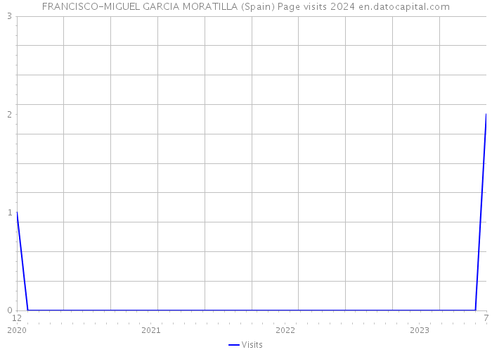 FRANCISCO-MIGUEL GARCIA MORATILLA (Spain) Page visits 2024 