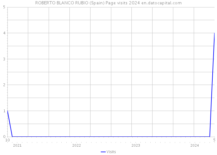 ROBERTO BLANCO RUBIO (Spain) Page visits 2024 