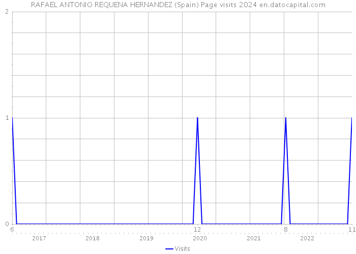 RAFAEL ANTONIO REQUENA HERNANDEZ (Spain) Page visits 2024 