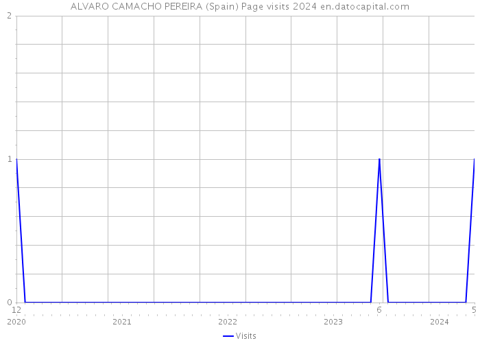 ALVARO CAMACHO PEREIRA (Spain) Page visits 2024 