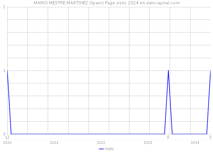 MARIO MESTRE MARTINEZ (Spain) Page visits 2024 