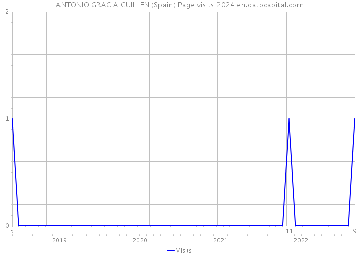 ANTONIO GRACIA GUILLEN (Spain) Page visits 2024 