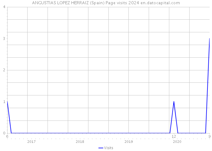 ANGUSTIAS LOPEZ HERRAIZ (Spain) Page visits 2024 