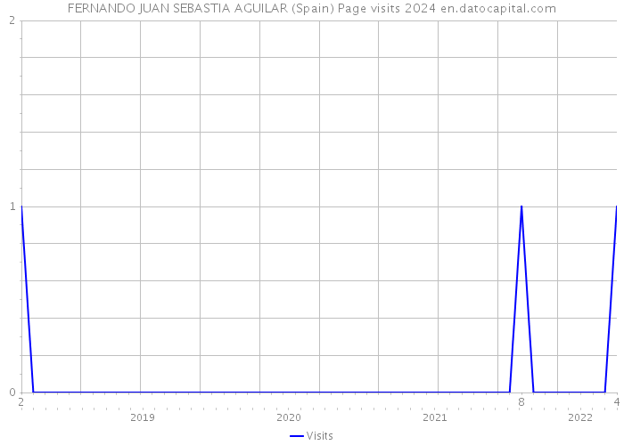 FERNANDO JUAN SEBASTIA AGUILAR (Spain) Page visits 2024 