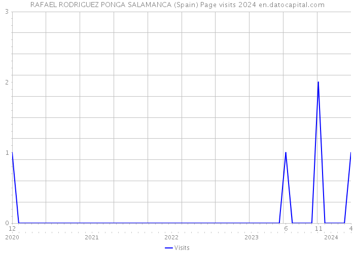 RAFAEL RODRIGUEZ PONGA SALAMANCA (Spain) Page visits 2024 
