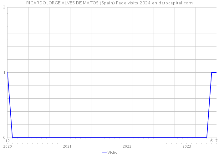 RICARDO JORGE ALVES DE MATOS (Spain) Page visits 2024 