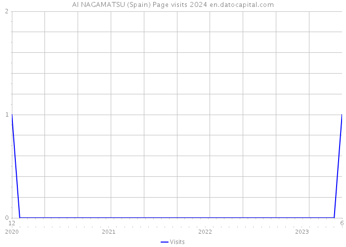 AI NAGAMATSU (Spain) Page visits 2024 