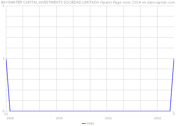 BAYSWATER CAPITAL INVESTMENTS SOCIEDAD LIMITADA (Spain) Page visits 2024 