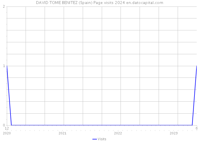 DAVID TOME BENITEZ (Spain) Page visits 2024 