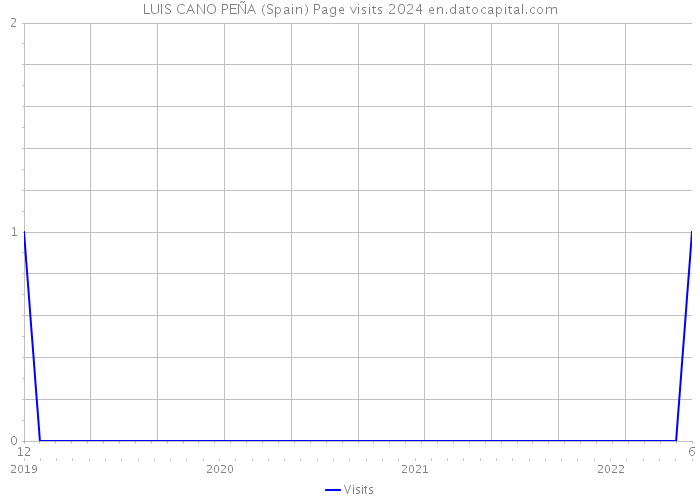 LUIS CANO PEÑA (Spain) Page visits 2024 