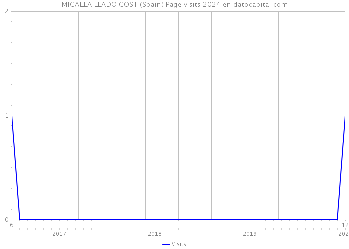 MICAELA LLADO GOST (Spain) Page visits 2024 