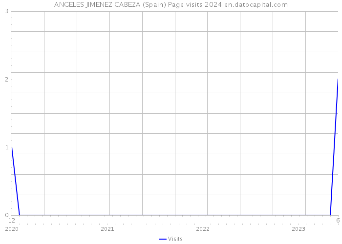 ANGELES JIMENEZ CABEZA (Spain) Page visits 2024 