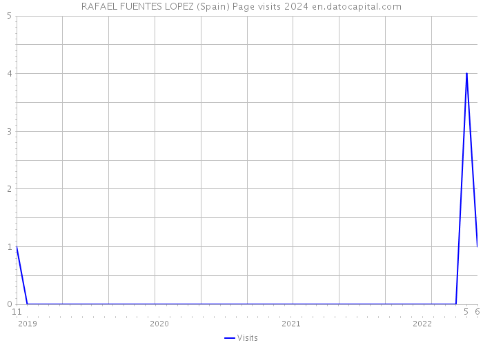 RAFAEL FUENTES LOPEZ (Spain) Page visits 2024 