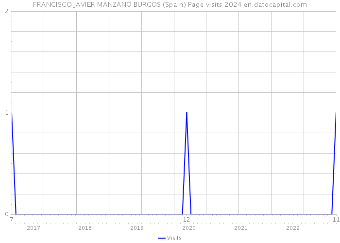 FRANCISCO JAVIER MANZANO BURGOS (Spain) Page visits 2024 