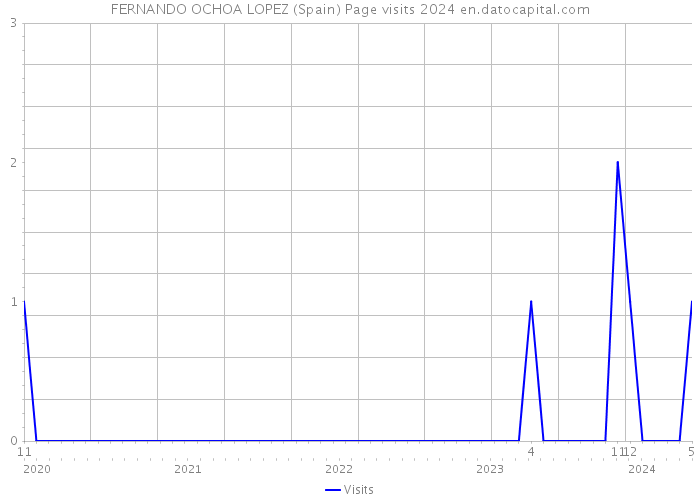 FERNANDO OCHOA LOPEZ (Spain) Page visits 2024 
