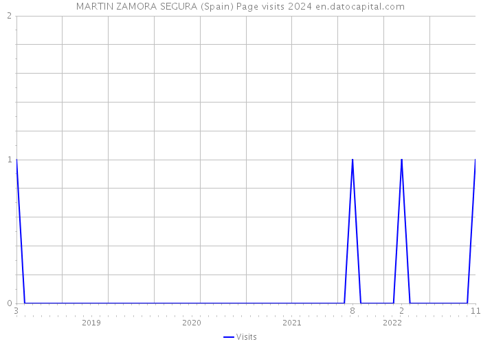 MARTIN ZAMORA SEGURA (Spain) Page visits 2024 