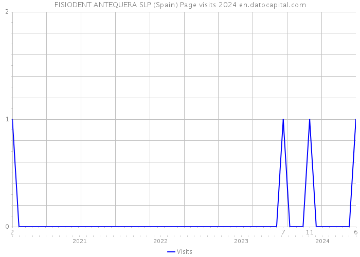 FISIODENT ANTEQUERA SLP (Spain) Page visits 2024 