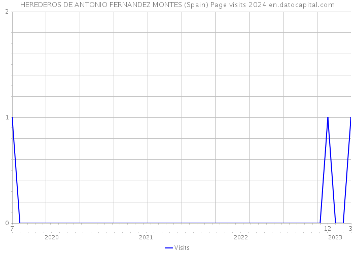 HEREDEROS DE ANTONIO FERNANDEZ MONTES (Spain) Page visits 2024 