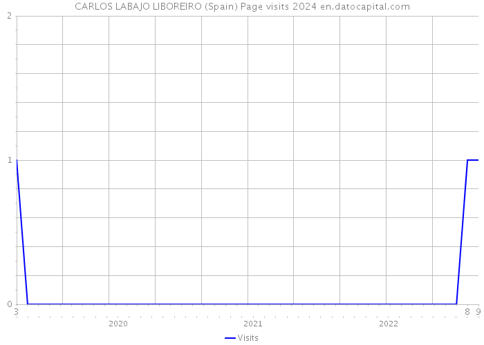 CARLOS LABAJO LIBOREIRO (Spain) Page visits 2024 