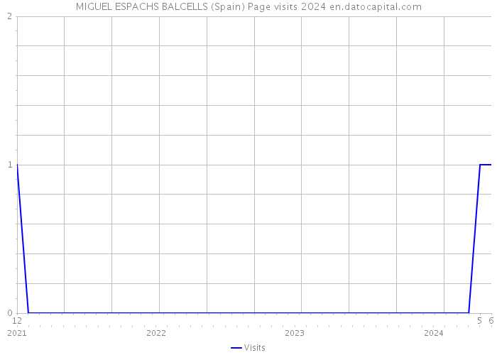 MIGUEL ESPACHS BALCELLS (Spain) Page visits 2024 