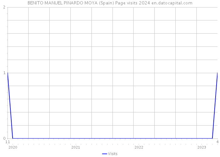 BENITO MANUEL PINARDO MOYA (Spain) Page visits 2024 