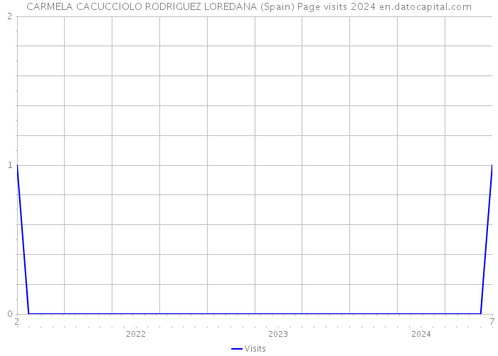 CARMELA CACUCCIOLO RODRIGUEZ LOREDANA (Spain) Page visits 2024 