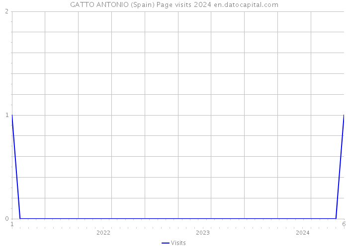 GATTO ANTONIO (Spain) Page visits 2024 