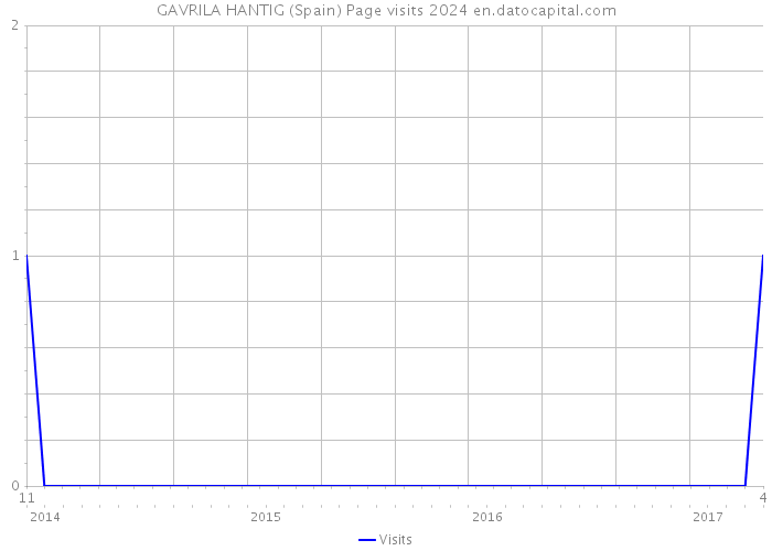 GAVRILA HANTIG (Spain) Page visits 2024 
