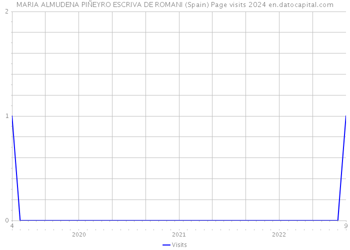 MARIA ALMUDENA PIÑEYRO ESCRIVA DE ROMANI (Spain) Page visits 2024 