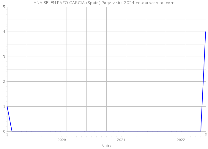 ANA BELEN PAZO GARCIA (Spain) Page visits 2024 