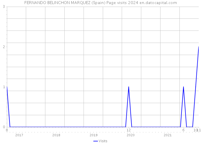 FERNANDO BELINCHON MARQUEZ (Spain) Page visits 2024 