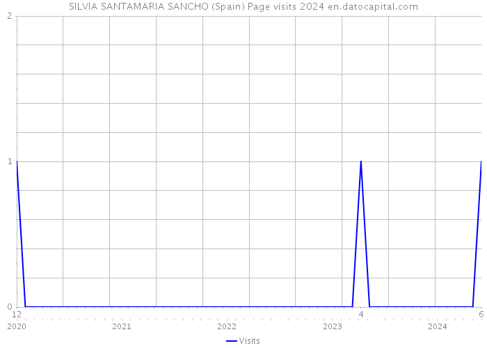 SILVIA SANTAMARIA SANCHO (Spain) Page visits 2024 