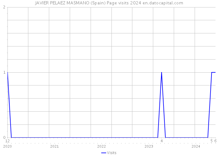 JAVIER PELAEZ MASMANO (Spain) Page visits 2024 