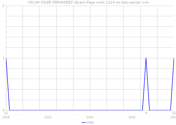 OSCAR SOLER FERNANDEZ (Spain) Page visits 2024 