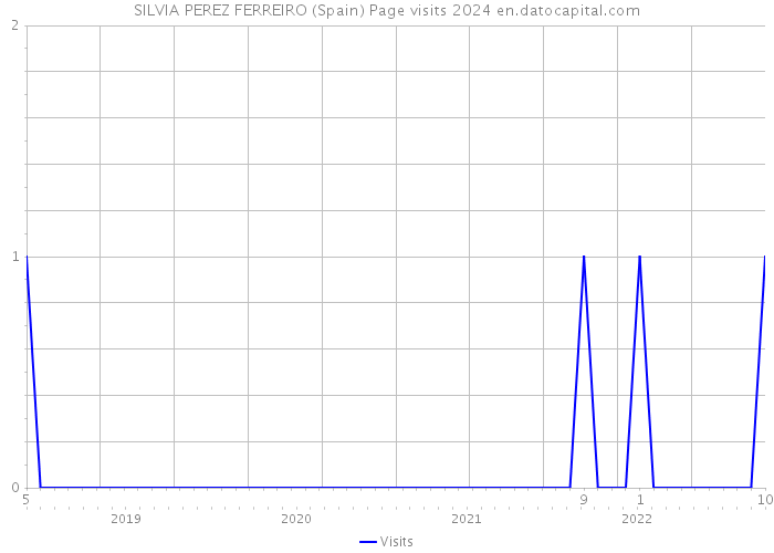 SILVIA PEREZ FERREIRO (Spain) Page visits 2024 