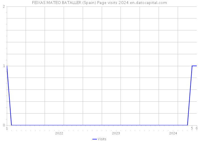 FEIXAS MATEO BATALLER (Spain) Page visits 2024 