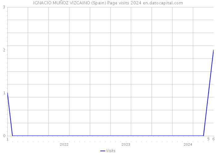 IGNACIO MUÑOZ VIZCAINO (Spain) Page visits 2024 