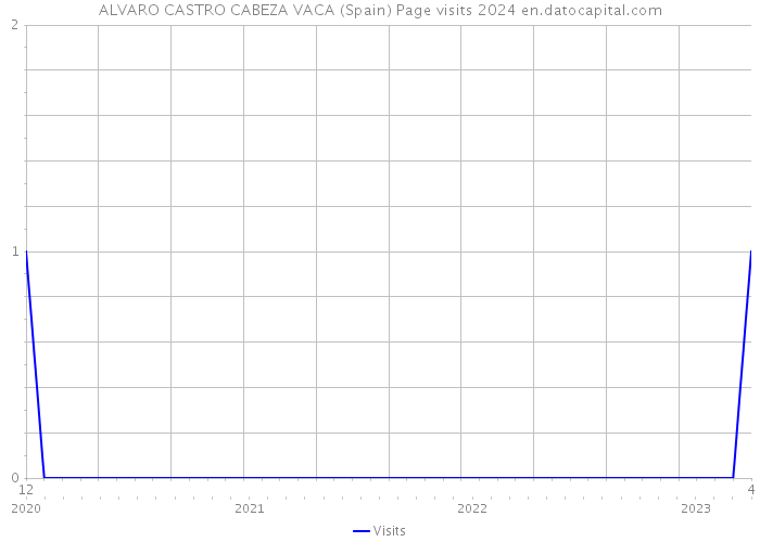 ALVARO CASTRO CABEZA VACA (Spain) Page visits 2024 