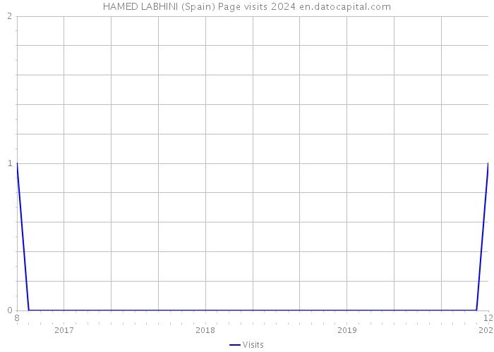 HAMED LABHINI (Spain) Page visits 2024 