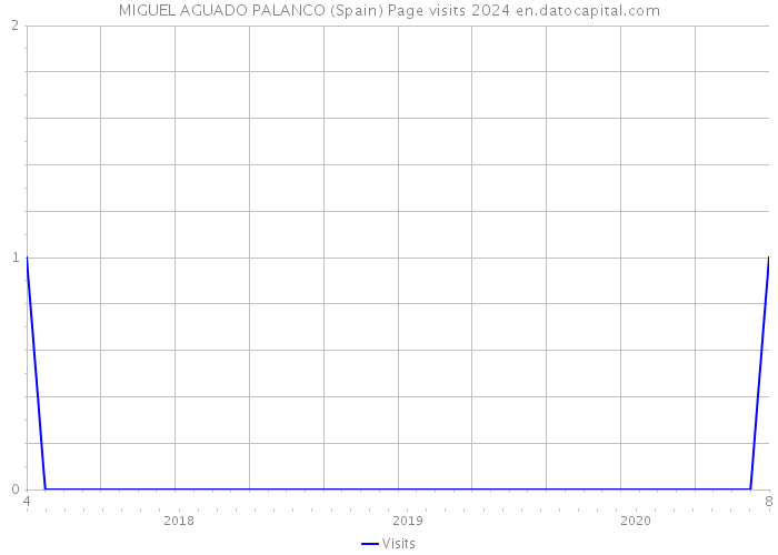 MIGUEL AGUADO PALANCO (Spain) Page visits 2024 