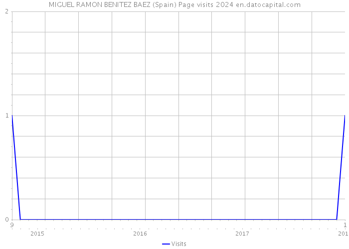 MIGUEL RAMON BENITEZ BAEZ (Spain) Page visits 2024 