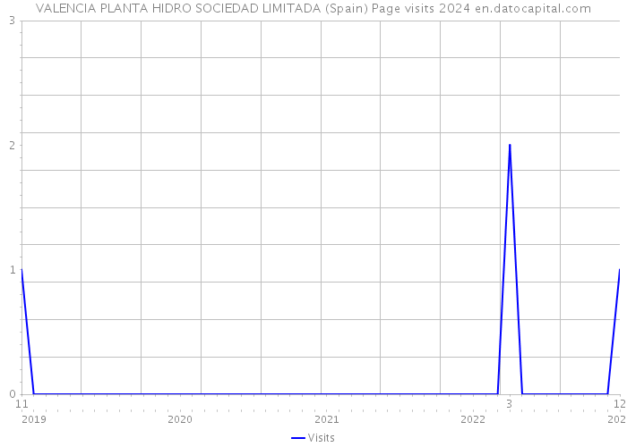 VALENCIA PLANTA HIDRO SOCIEDAD LIMITADA (Spain) Page visits 2024 